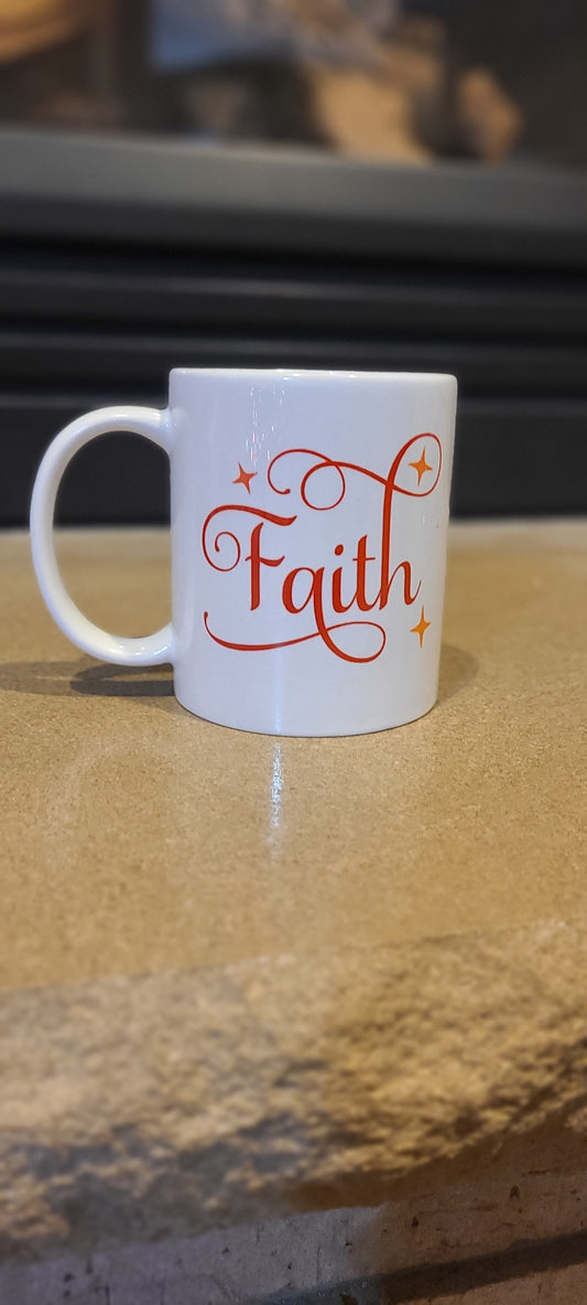 12 oz. Faith Ceramic Mug
