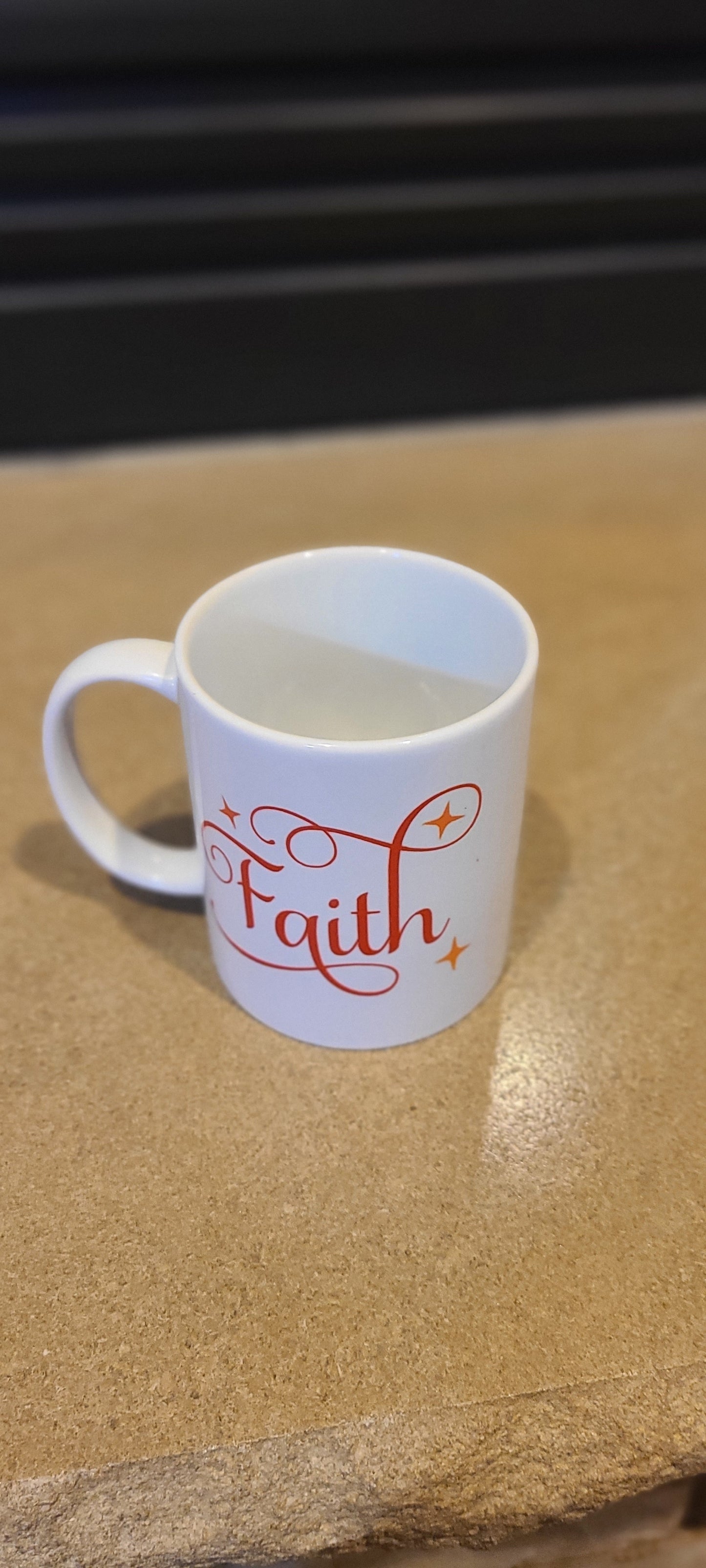 12 oz. Faith Ceramic Mug